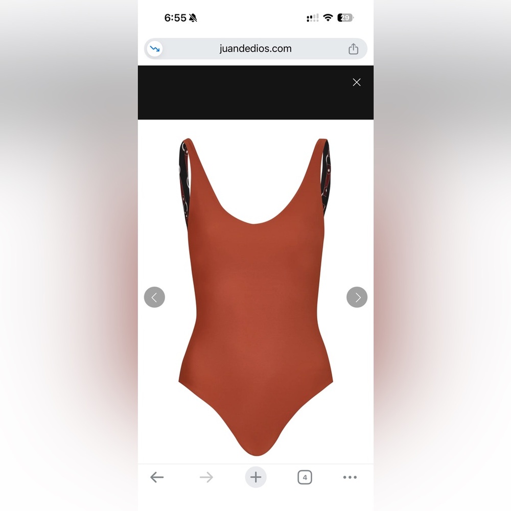 Juan de Dios one piece swimsuit ‘Olympic one’ - Picture 3 of 5